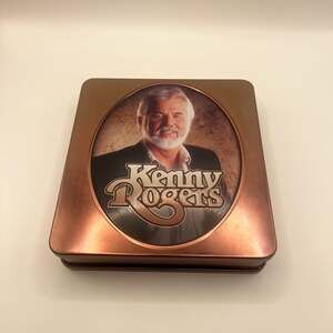 Kenny Rogers 3-CD Collector's Tin Box Set (2006) 30 Tracks EUC w Booklet